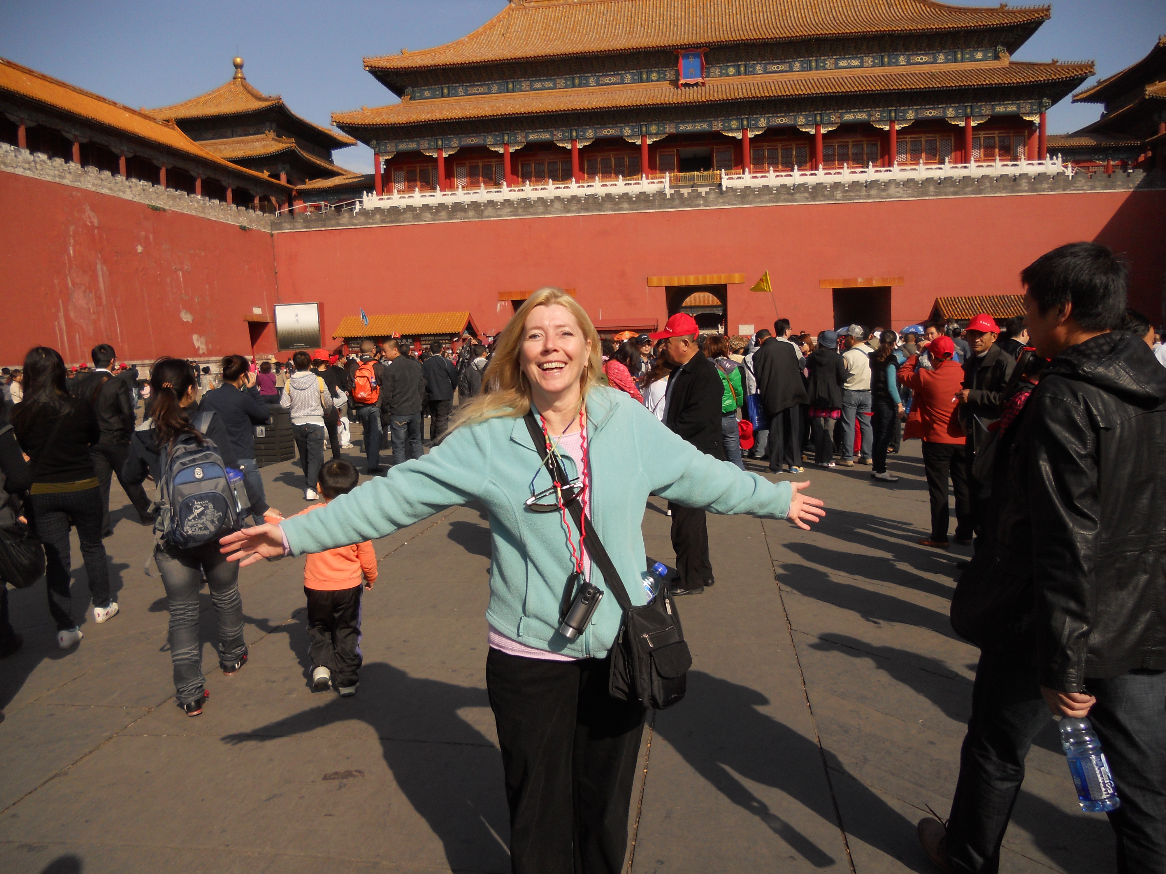 Diana in Forbidden City, Beijing, China